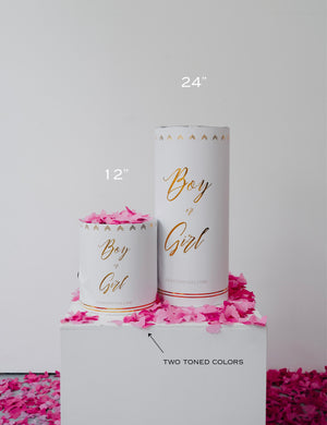 Wireless Confetti Box | Gender Reveal Party Supplies