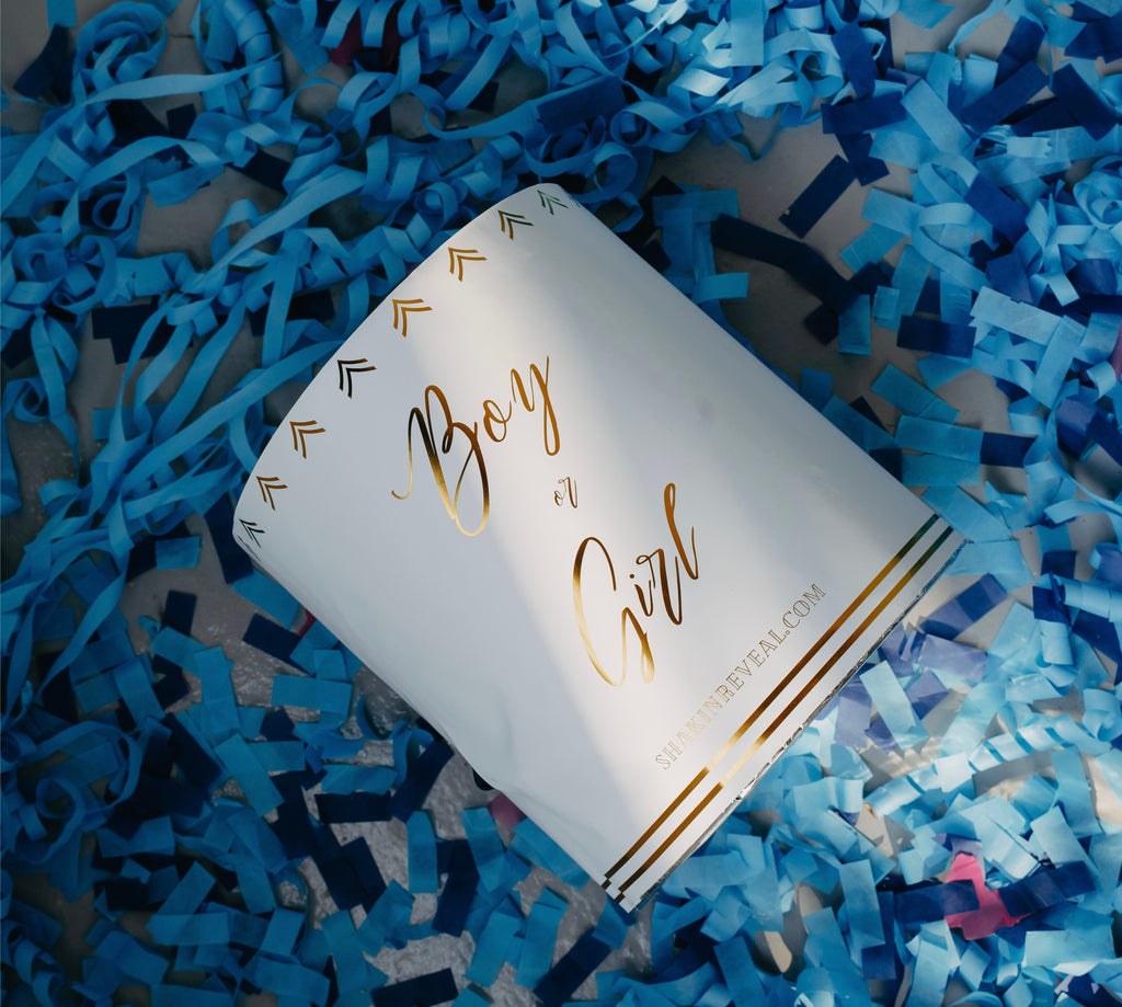 12” Automatic Wireless Confetti Box for Gender Revel Party