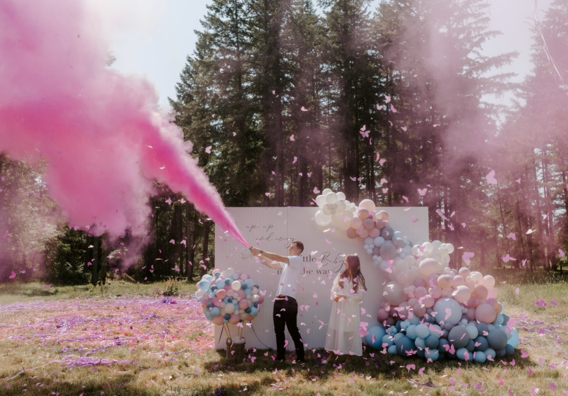 Extinguisher  for gender reveal
