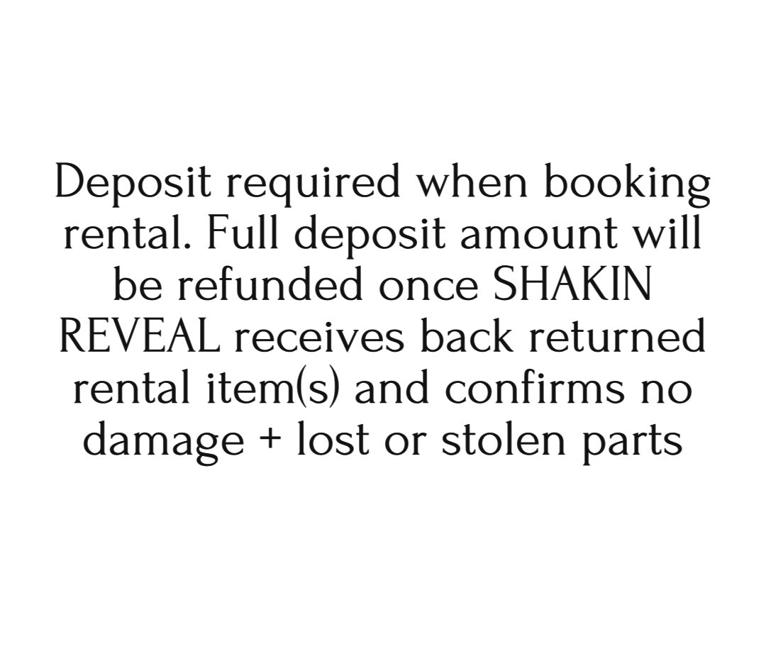 Rental Return Deposit