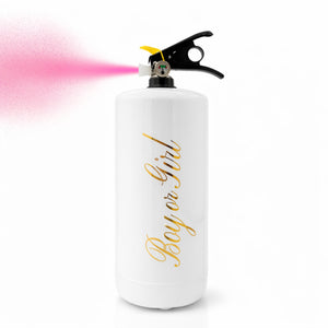 Large Gender Reveal Fire Extinguisher
