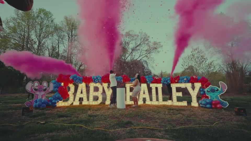 LARGE Gender Reveal Extinguisher - PINK