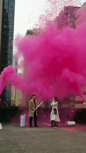 Large Gender Reveal Fire Extinguisher